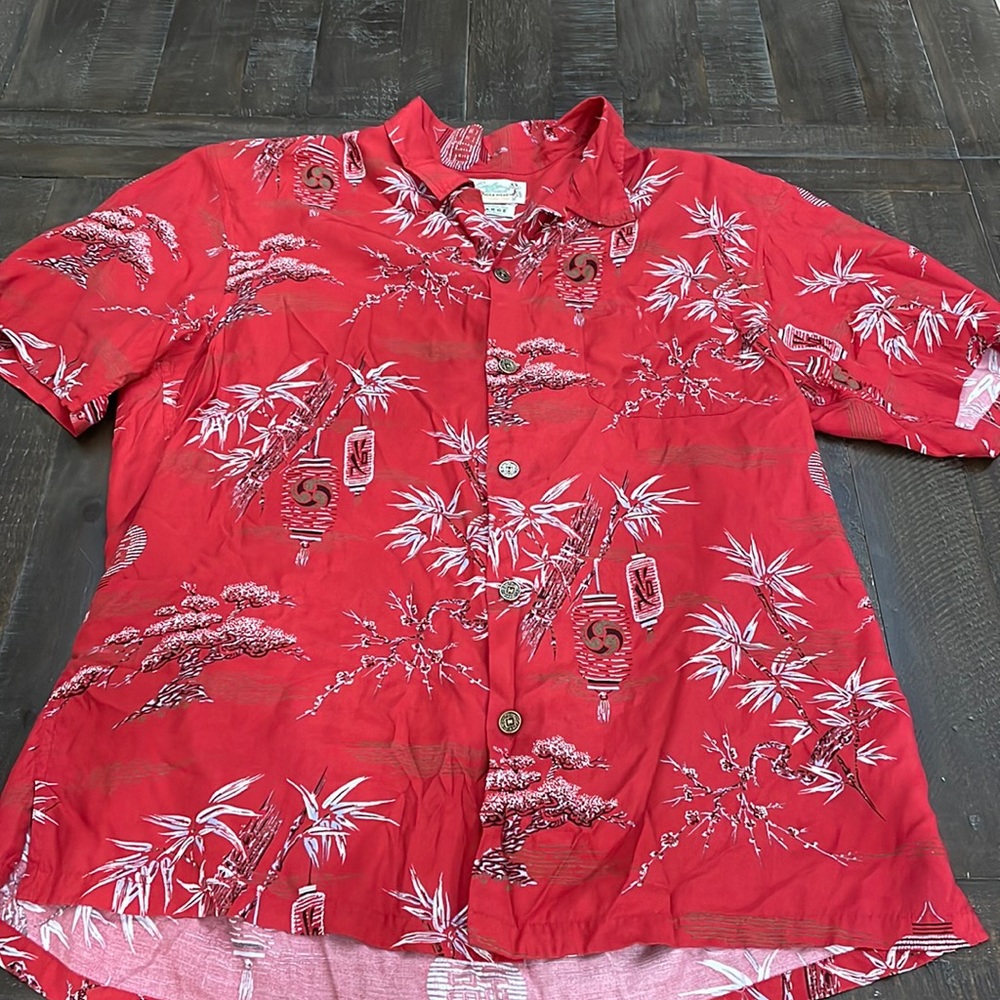 Mens Lucky Beach Rayon Shirt